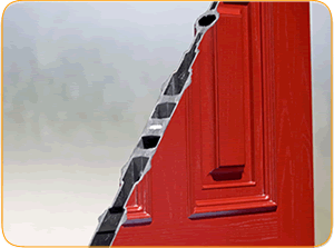 structure of the monocoque composite doors